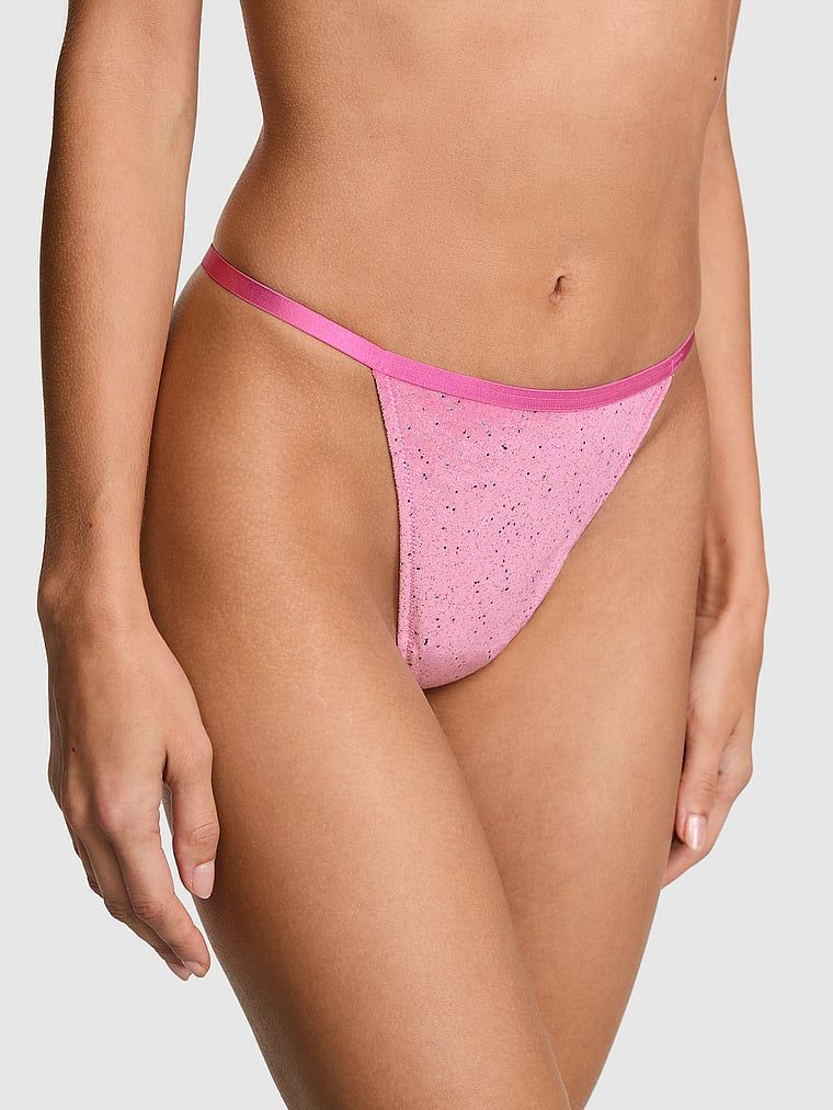 PINK Tange visokog izreza Plush Touch