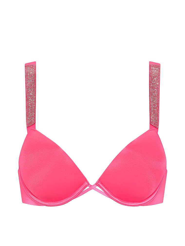 Push-up grudnjak Shine Strap. Proizvod je ružičaste boje i dolazi iz kolekcije Very Sexy.