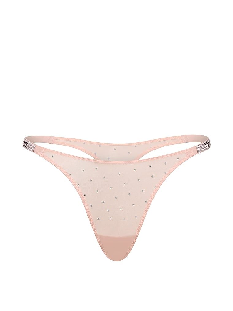 Točkica remena za sjaj tanga. Proizvod je ružičaste boje i dolazi iz kolekcije Very Sexy.