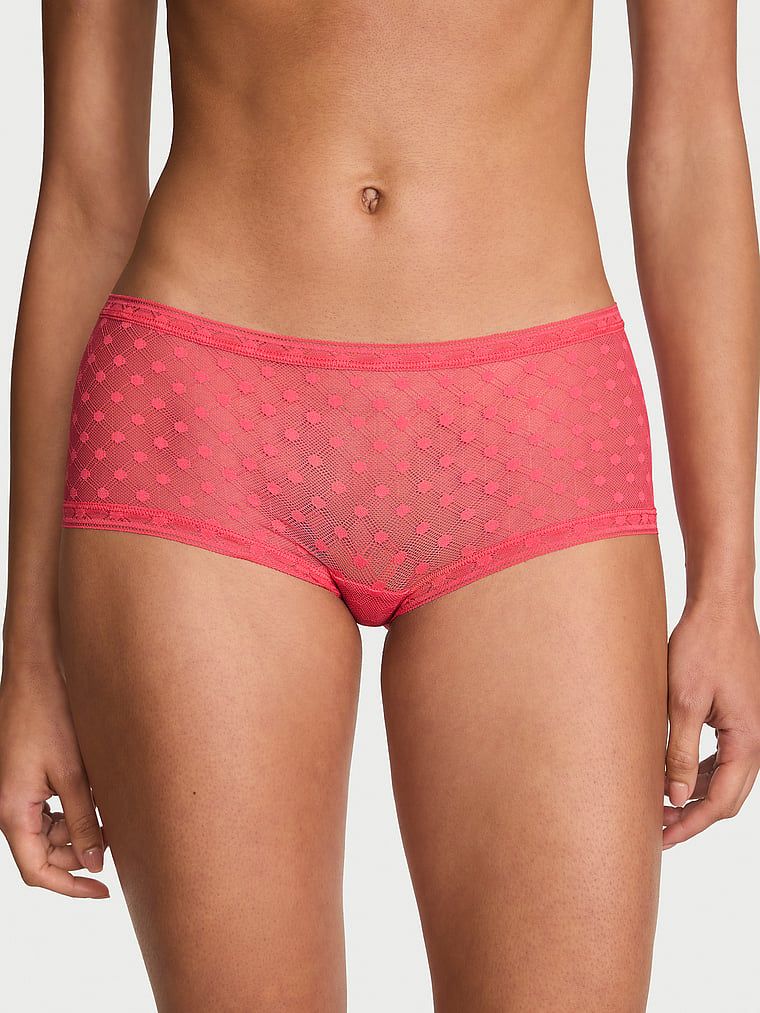 Lacie Boyshort gaćice niskog struka Dot Geo Lace
