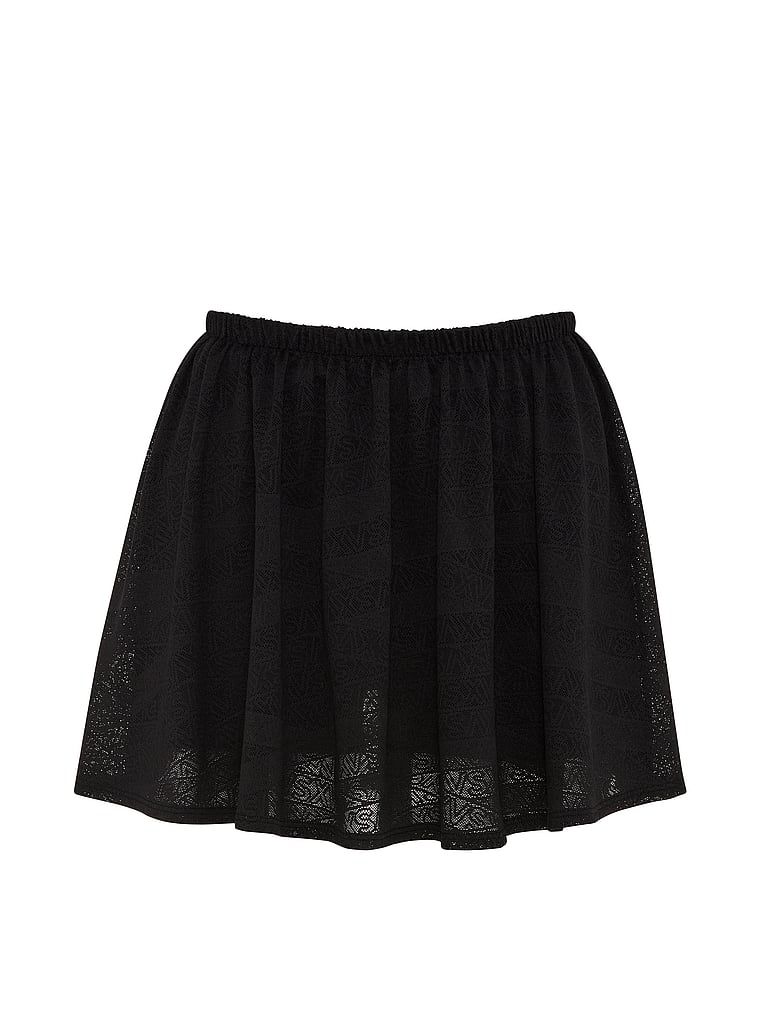 Sportska suknja s kratkim hlačama VSX Elevate Logo Lace. Proizvod je crn i dolazi iz VSX kolekcije.