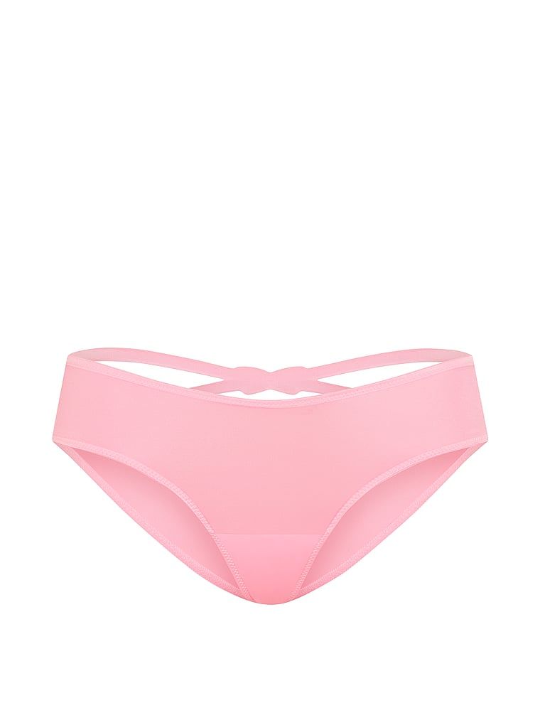 Gaćice s jedinstvenim Shine Bow Cheeky leđima. Proizvod je ružičaste boje i dolazi iz kolekcije Very Sexy.