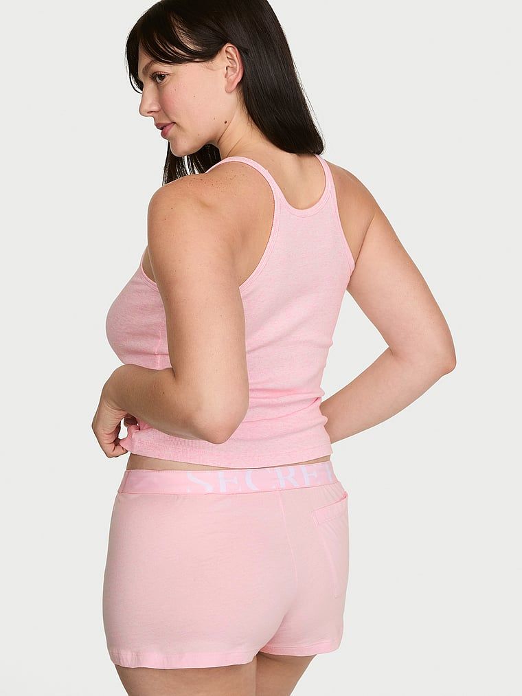 Mix & Match pamučna majica za spavanje. Proizvod je ružičaste boje i dolazi iz Victoria's Secret kolekcije.