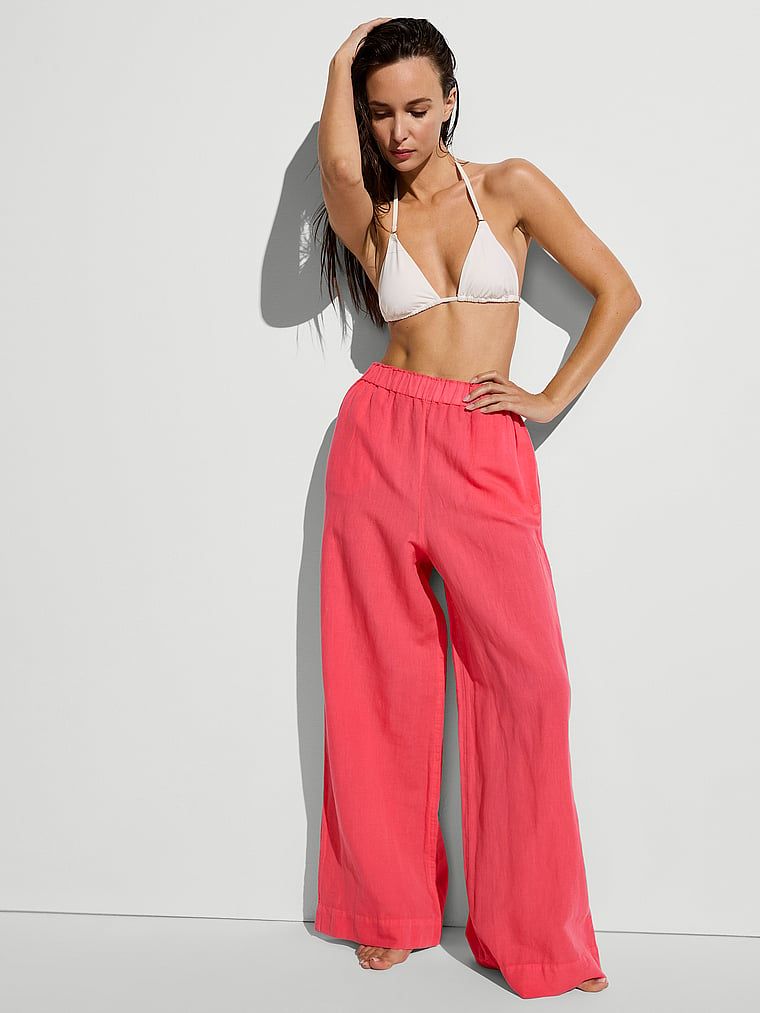 Victoria's Secret Swim Lanene hlače za plažu