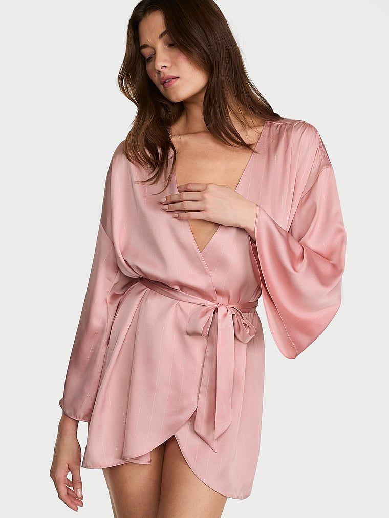 Victoria's Secret Kratki satenski ogrtač