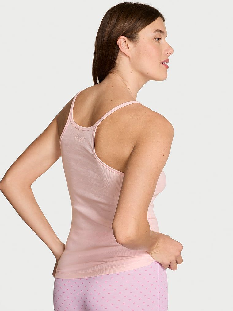 Mix & Match pamučna majica za spavanje. Proizvod je ružičaste boje i dolazi iz Victoria's Secret kolekcije.