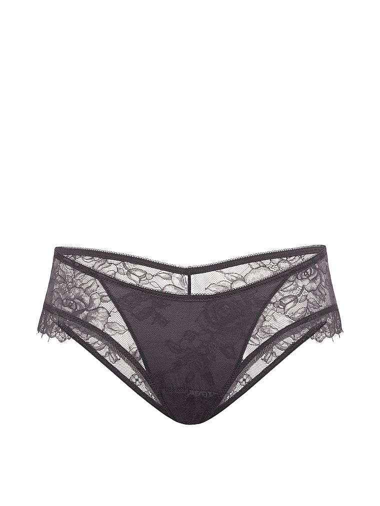 Nanesite Cheeky čipkaste gaćice. Proizvod je sive boje i dolazi iz kolekcije Very Sexy.