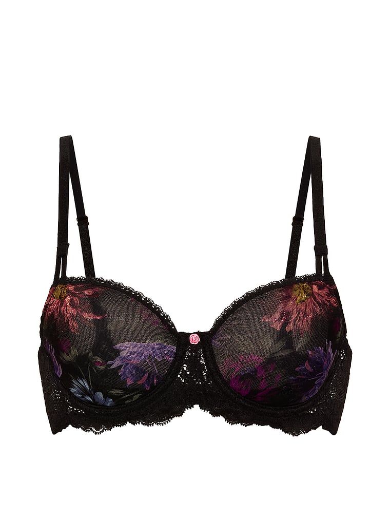 Wicked Sheer Shimmer grudnjak bez podstava. Proizvod ima cvjetnu boju i dolazi iz kolekcije Dream Angels.