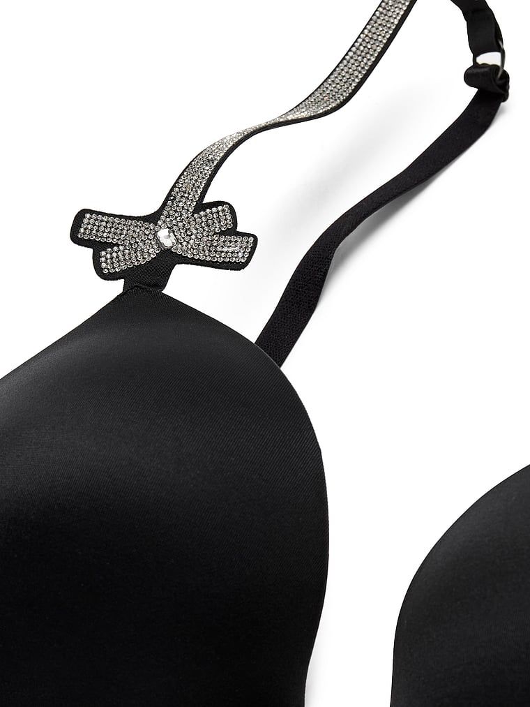 Push-up grudnjak Shine Bow. Proizvod je crne boje i dolazi iz kolekcije Very Sexy.