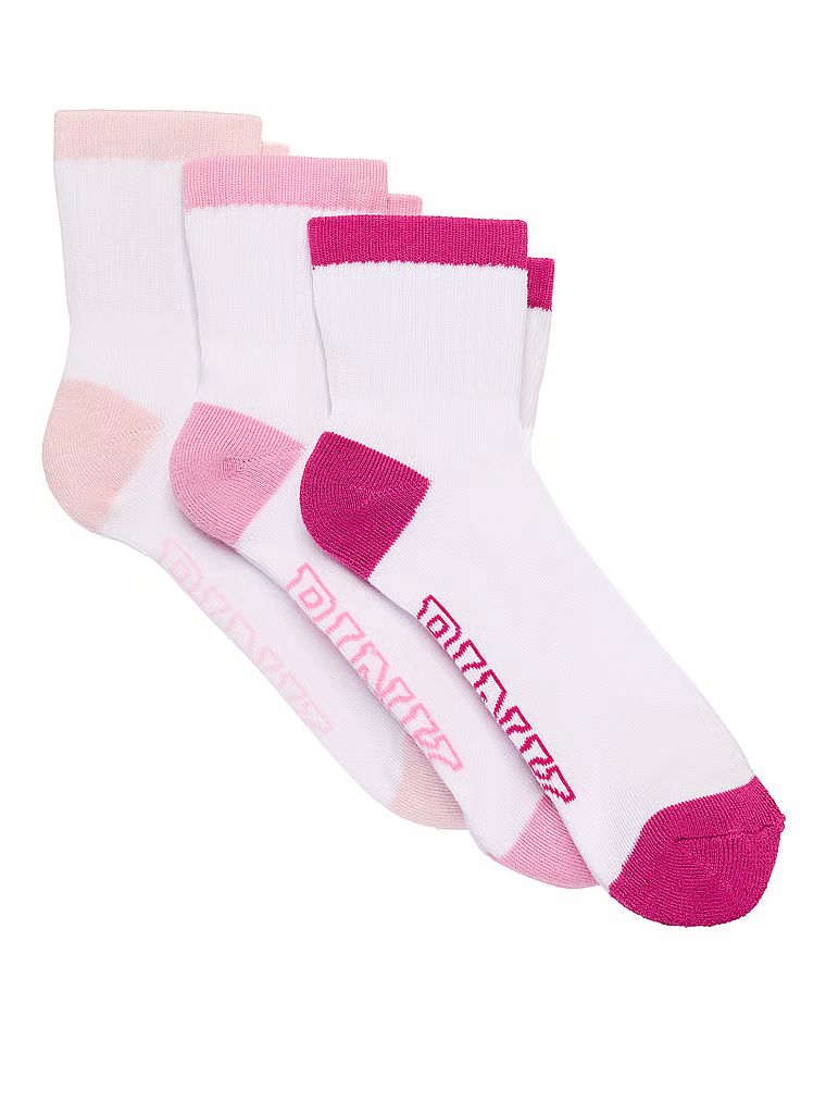 PINK Quarter čarape, pakiranje od 3 para