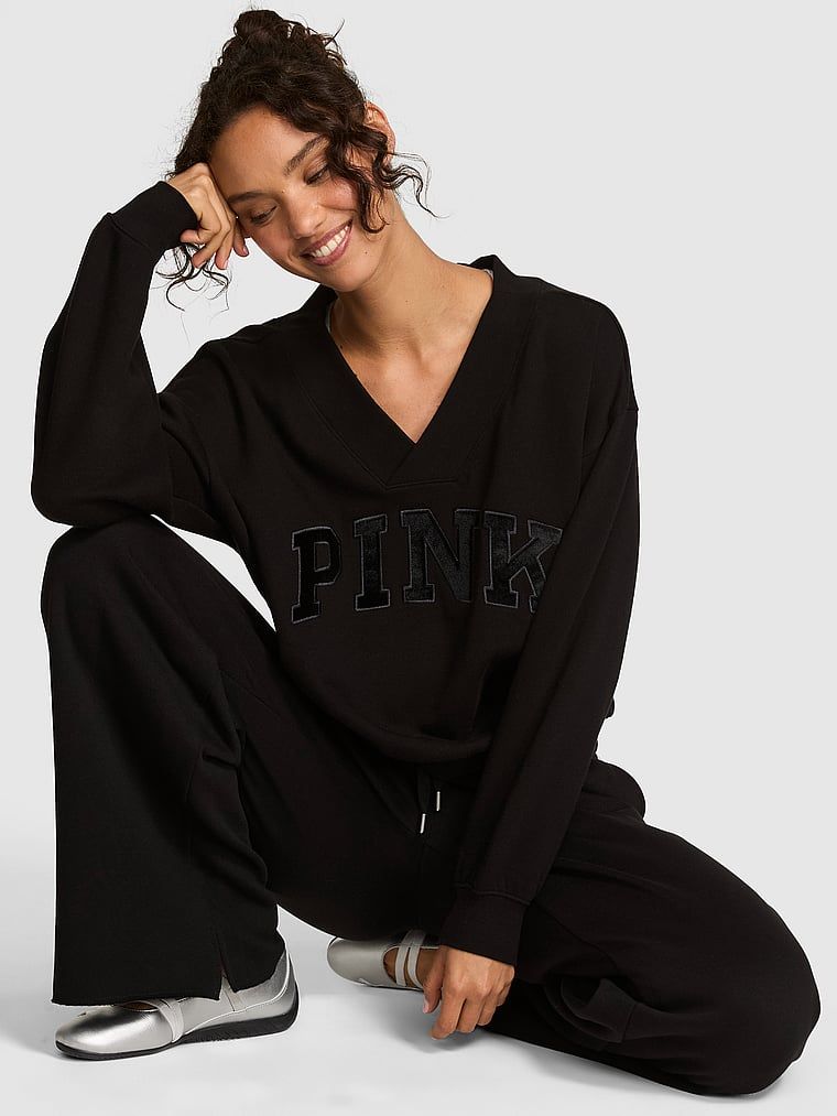 Dukserica Campus Fleece s V-izrezom
