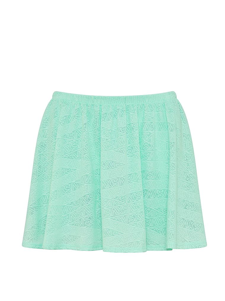 Sportska suknja s kratkim hlačama VSX Elevate Logo Lace. Proizvod je zelene boje i dolazi iz VSX kolekcije.