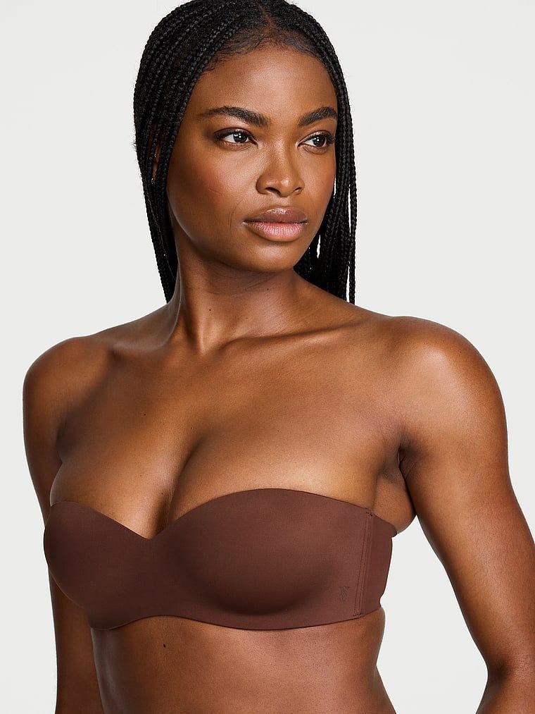 Victoria's Secret Bare Lagano podstavljeni grudnjak bez naramenica srcolikog izreza