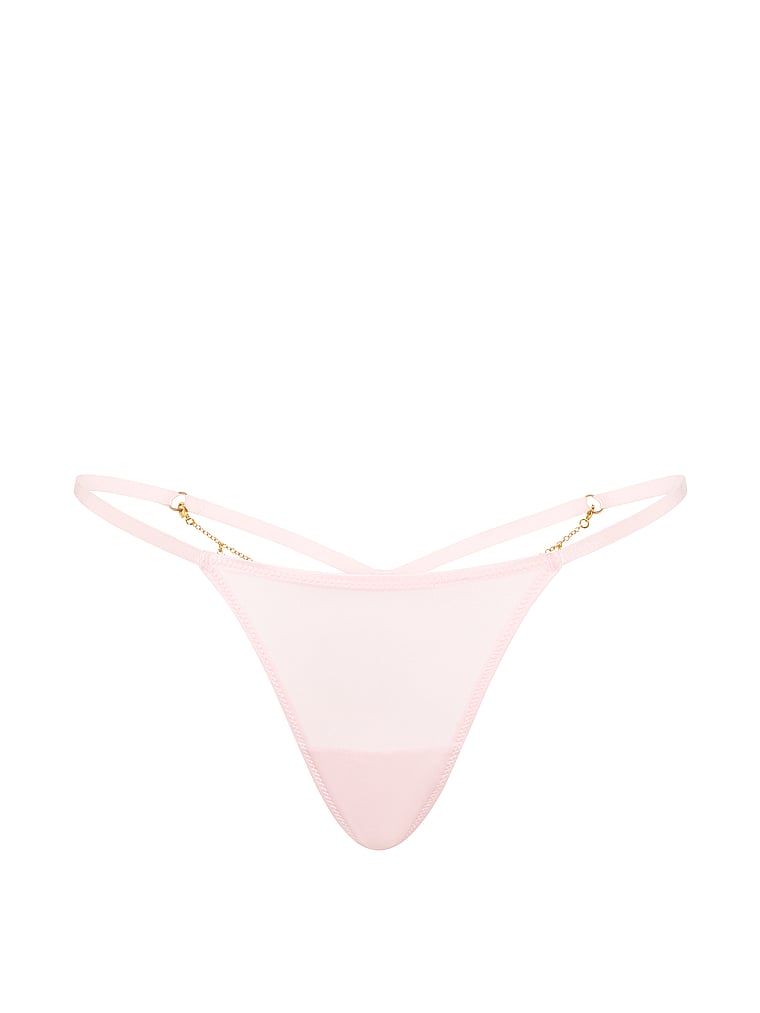 Tanga s lančićem na leđima Charm. Proizvod je ružičaste boje i dolazi iz kolekcije Very Sexy.