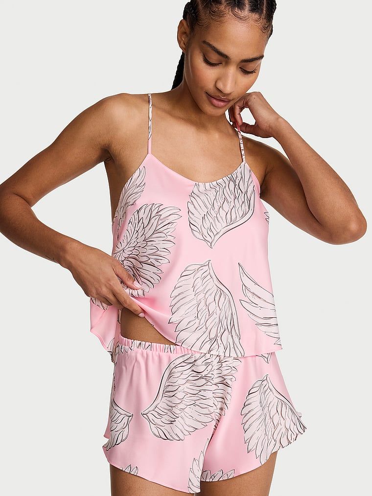 Victoria's Secret Satenski komplet s otvorenim leđima