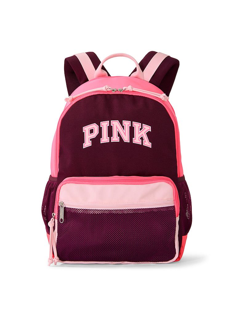 PINK Klasični platneni ruksak