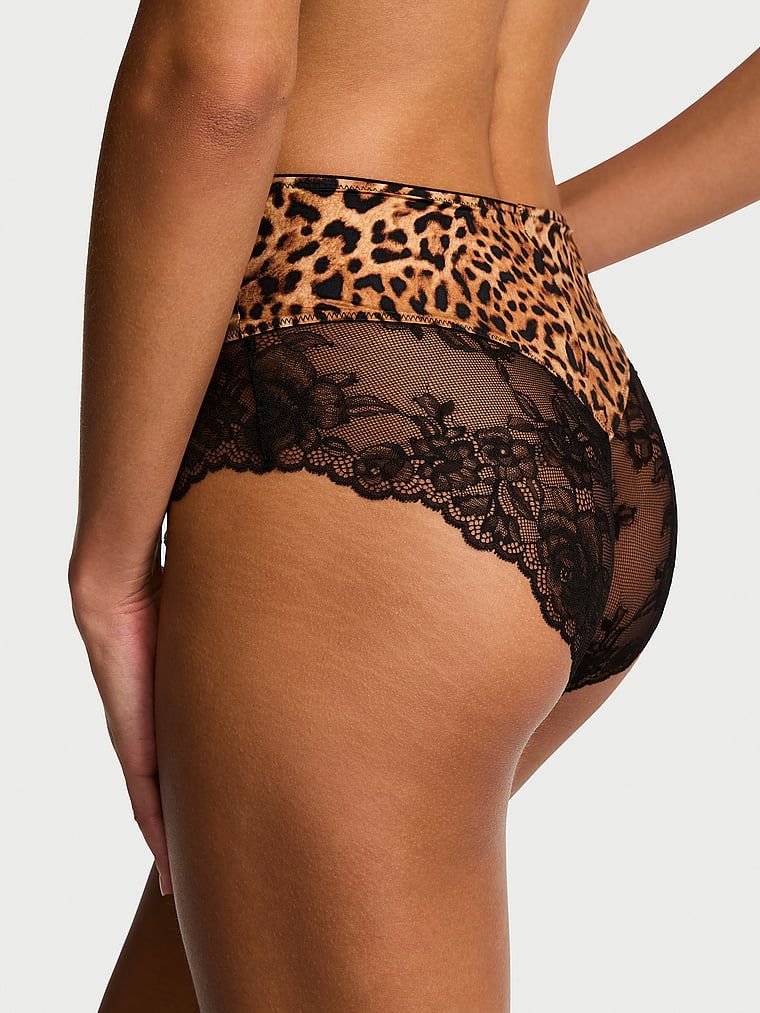 Gaćice s visokim strukom i čipkom Smooth Lace-Trim. Proizvod ima šarene boje i dolazi iz kolekcije Very Sexy.