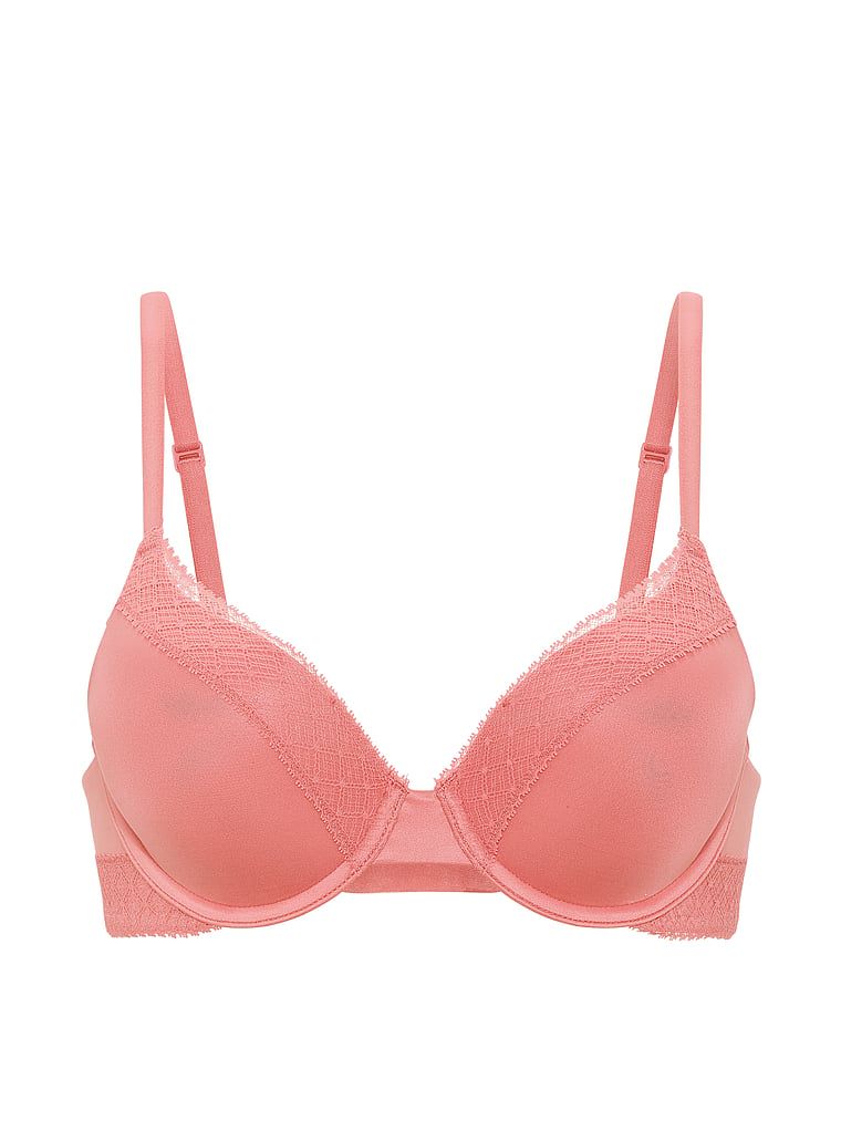 Push-up grudnjak s čipkom Perfect Shape Lace-Trim. Proizvod je ružičaste boje i dolazi iz kolekcije Body by Victoria.