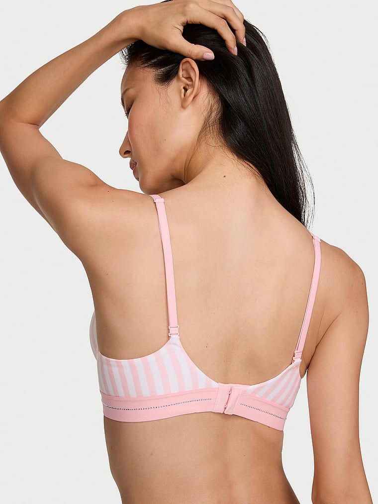 Push-up pamučni grudnjak Perfect Shape Signature Shine. Proizvod ima uzorkovane boje i dolazi iz kolekcije majica.