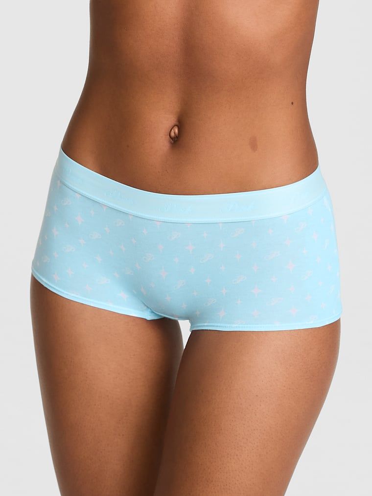 Pamučne gaćice Boyshort s logotipom