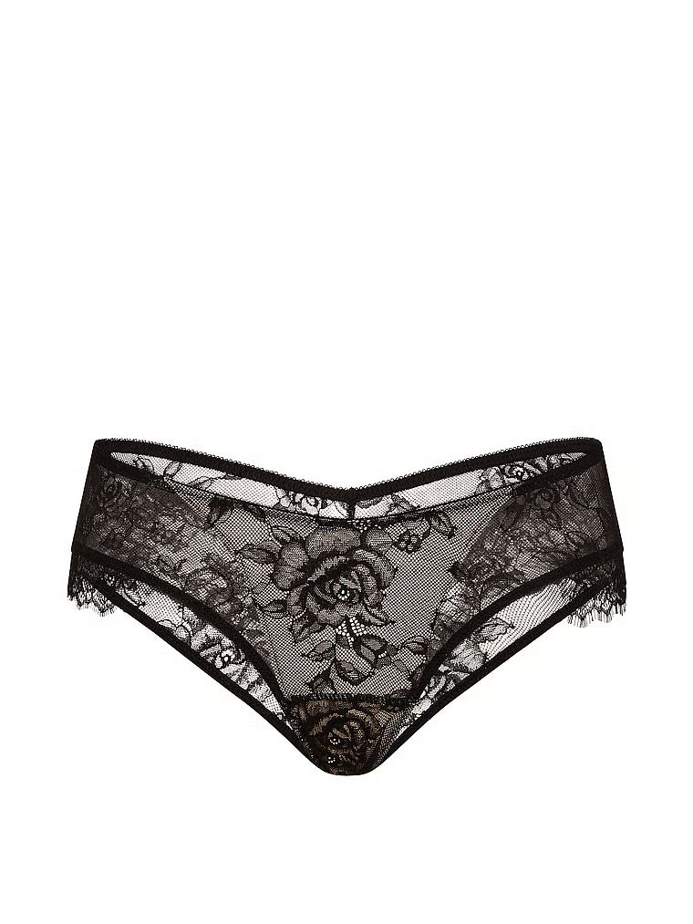 Nanesite Cheeky čipkaste gaćice. Proizvod je bež boje i dolazi iz kolekcije Very Sexy.