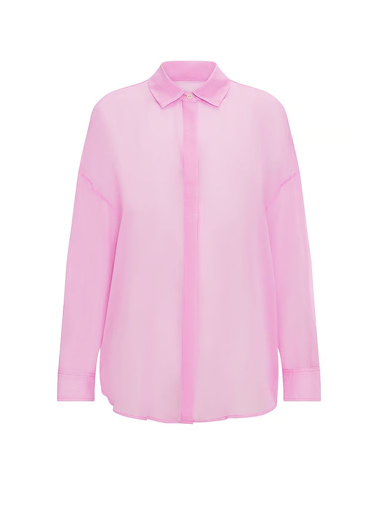 Bluza od šifonske košulje za spavanje. Proizvod je ružičaste boje i dolazi iz Victoria's Secret kolekcije.