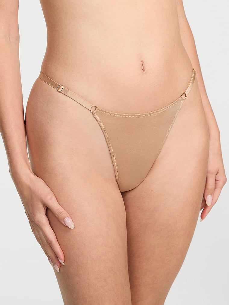 Very Sexy Tange V kroja s metalnim umetkom s podesivim trakicama
