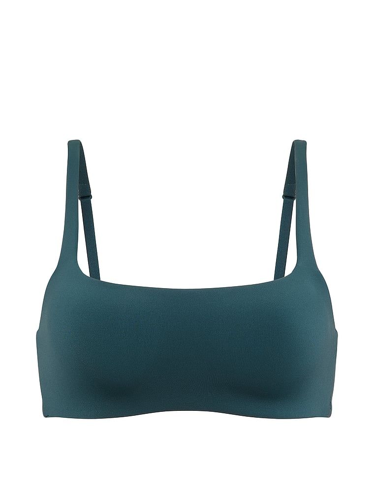 Luxe Contour Scoop grudnjak s blagim podstavljenjem. Proizvod je plave boje i dolazi iz kolekcije Body by Victoria.