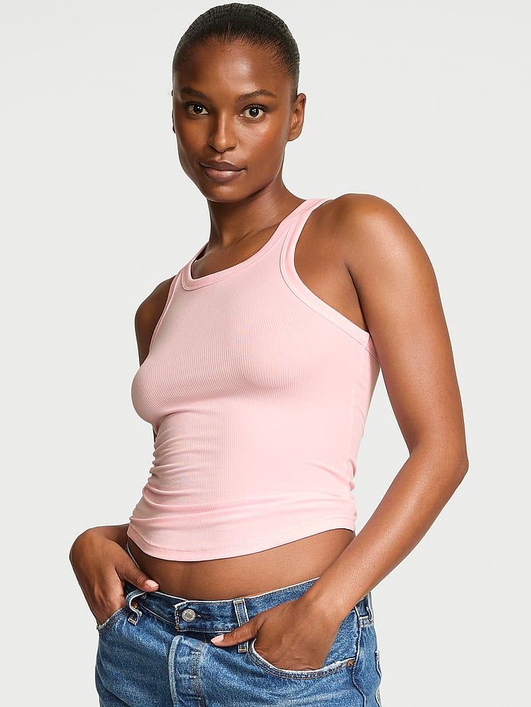 Angel Essentials VS Iconic Rib majica bez rukava s racerback leđima