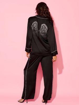 Victoria's Secret Prepoznatljivi komplet duge satenske pidžame VSFS '26