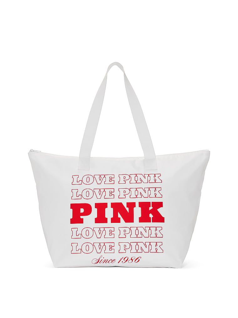 PINK Love PINK najlonska tote torba
