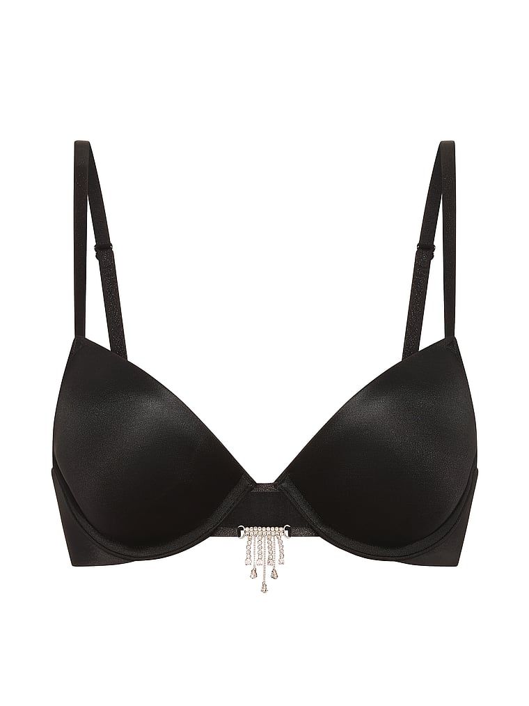 Push-up grudnjak s Angel Shine krilima. Proizvod je crn i dolazi iz kolekcije Very Sexy.