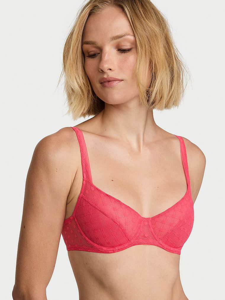 Lacie Nepodstavljeni balkonet grudnjak Dot Geo Lace